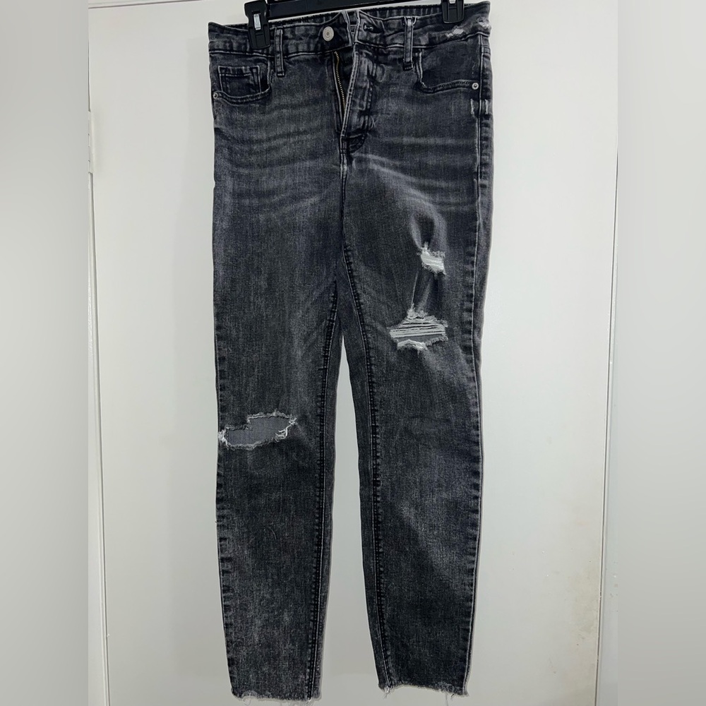 Old Navy Black Jeans for Women size 8 super skinny